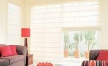 No More Naked Windows Roman Blinds